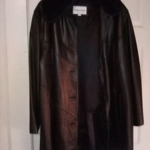 Charles clean 3x genuine leather jacket